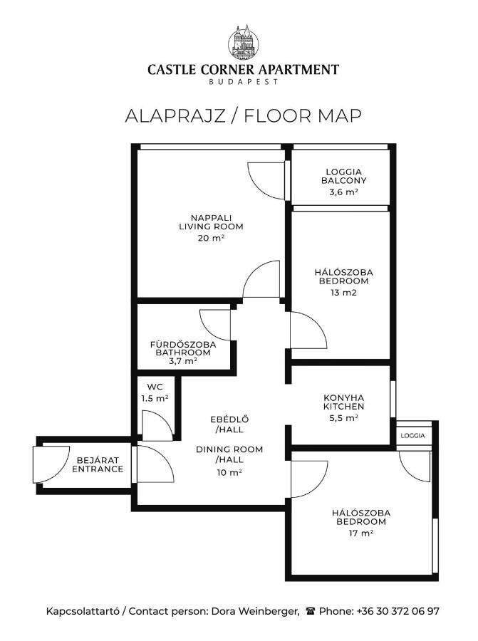 Castle Corner Apartment Будапеща Екстериор снимка
